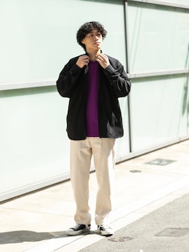 Yusuke Nakajimaさん（メンズ・176cm）の春コーディネート