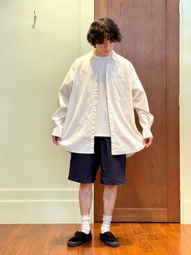 Yusuke Nakajimaさん（メンズ・176cm）の春コーディネート