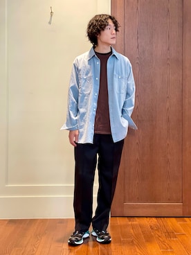 Yusuke Nakajimaさん（メンズ・176cm）の春コーディネート