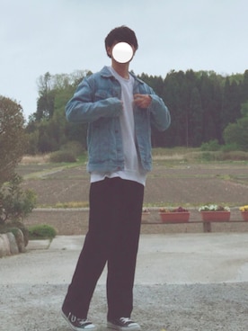 「Burner（バーナー）のアイテム（ジャケット/アウター）」を使った、こうたさん（メンズ・171cm）の春コーディネート