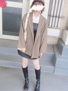 ﾒｸﾞﾐさん（レディース・159cm）の春コーディネート