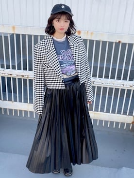 「apres jour（アプレジュール）のアイテム（その他シューズ）」を使った、ﾒｸﾞﾐさん（レディース・159cm）の春コーディネート