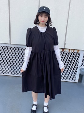 「apres jour（アプレジュール）のアイテム（その他シューズ）」を使った、ﾒｸﾞﾐさん（レディース・159cm）の春コーディネート
