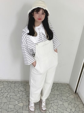 ﾒｸﾞﾐさん（レディース・159cm）の春コーディネート