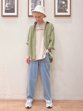 「SHOO・LA・RUE（シューラルー）のアイテム」を使った、いましさん（メンズ・169cm）の春コーディネート