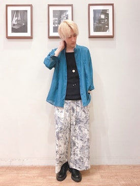 いましさん（メンズ・169cm）の夏コーディネート