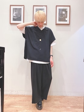 「SHOO・LA・RUE（シューラルー）のアイテム」を使った、いましさん（メンズ・169cm）の春コーディネート