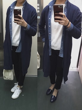 「SAC'S BAR（サックスバー）のアイテム」を使った、エミさん（レディース・165cm）の春コーディネート