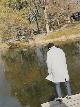 さかがみさん（メンズ・180cm）の冬コーディネート