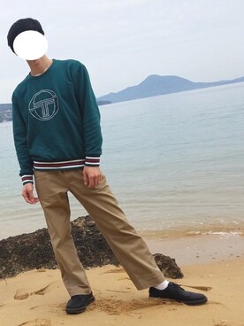 さかがみさん（メンズ・180cm）の春コーディネート