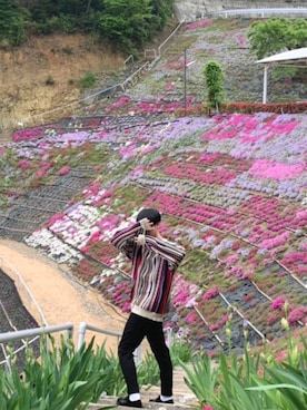 さかがみさん（メンズ・180cm）の春コーディネート