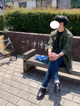 さかがみさん（メンズ・180cm）の春コーディネート