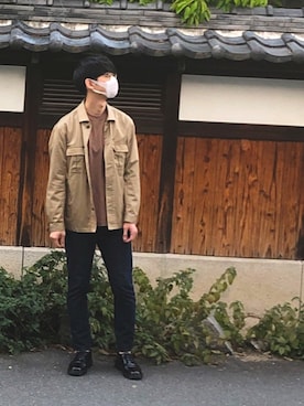 さかがみさん（メンズ・180cm）の春コーディネート