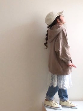 「アイテム（スカート）」を使った、nami *さん（キッズ・100cm）の春コーディネート