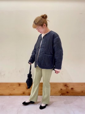 「みりたりー」｜「アイテム（ミリタリージャケット）」を使った、sayurikwgc0804さん（レディース・160cm）の秋コーディネート