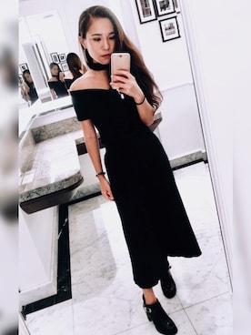 「東方文華酒店」｜Judyさん（レディース・155cm）の冬コーディネート