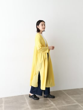 「AHUJAS（オージャス）のアイテム」を使った、rikoさん（レディース・163cm）の夏コーディネート