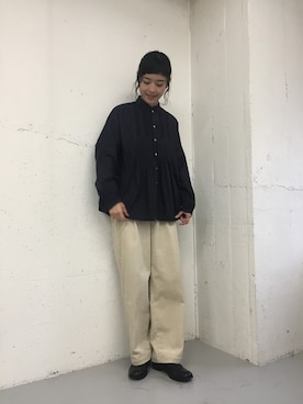 「SPACE CRAFT（スペースクラフト）のアイテム」を使った、rikoさん（レディース・163cm）の秋コーディネート