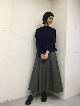 「SPACE CRAFT（スペースクラフト）のアイテム」を使った、rikoさん（レディース・163cm）の秋コーディネート