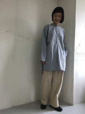 「SPACE CRAFT（スペースクラフト）のアイテム」を使った、rikoさん（レディース・163cm）の秋コーディネート