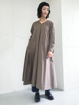 「SPACE CRAFT（スペースクラフト）のアイテム」を使った、rikoさん（レディース・163cm）の秋コーディネート