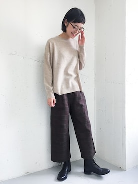 rikoさん（レディース・163cm）の秋コーディネート