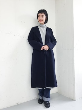 「SPACE CRAFT（スペースクラフト）のアイテム」を使った、rikoさん（レディース・163cm）の秋コーディネート