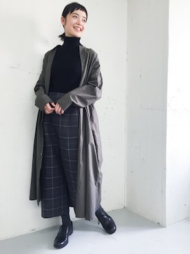 「SPACE CRAFT（スペースクラフト）のアイテム」を使った、rikoさん（レディース・163cm）の秋コーディネート