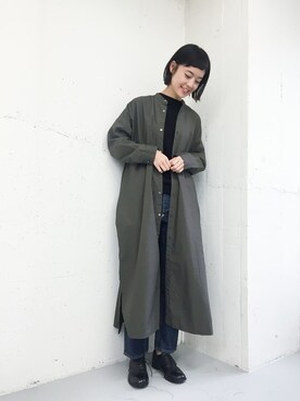 「SPACE CRAFT（スペースクラフト）のアイテム」を使った、rikoさん（レディース・163cm）の秋コーディネート