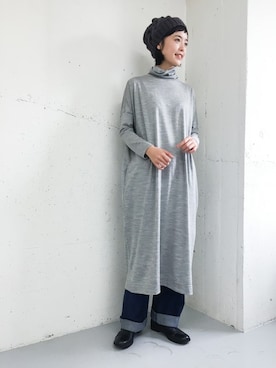 「SPACE CRAFT（スペースクラフト）のアイテム」を使った、rikoさん（レディース・163cm）の秋コーディネート