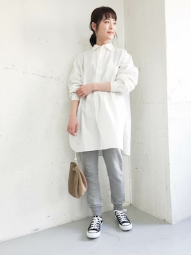 「Hender Scheme（エンダースキーマ）のアイテム」を使った、rikoさん（レディース・163cm）の春コーディネート