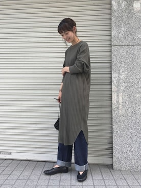 「ANATOMICA（アナトミカ）のアイテム」を使った、rikoさん（レディース・163cm）の夏コーディネート