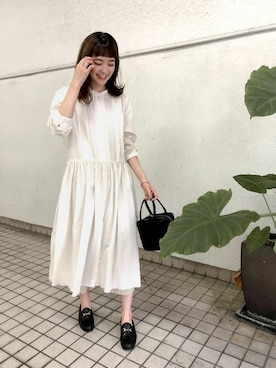 「mormyrus（モルミルス）のアイテム」を使った、rikoさん（レディース・163cm）の夏コーディネート