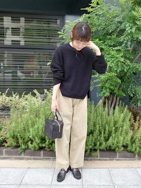 「mormyrus（モルミルス）のアイテム」を使った、rikoさん（レディース・163cm）の秋コーディネート