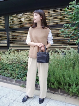 「mormyrus（モルミルス）のアイテム」を使った、rikoさん（レディース・163cm）の秋コーディネート