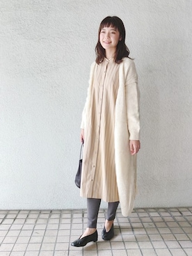 「mormyrus（モルミルス）のアイテム（バッグ）」を使った、rikoさん（レディース・163cm）の秋コーディネート