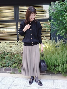 「mormyrus（モルミルス）のアイテム」を使った、rikoさん（レディース・163cm）の秋コーディネート