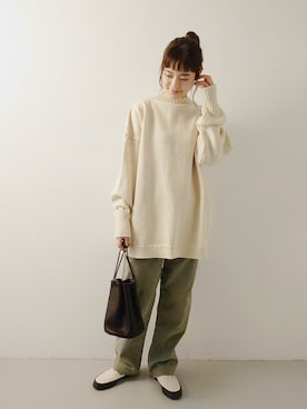 「mormyrus（モルミルス）のアイテム」を使った、rikoさん（レディース・163cm）の秋コーディネート