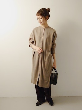 「mormyrus（モルミルス）のアイテム」を使った、rikoさん（レディース・163cm）の秋コーディネート