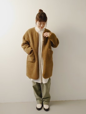 「COLD BREAKER（コールドブレーカー）のアイテム」を使った、rikoさん（レディース・163cm）の秋コーディネート