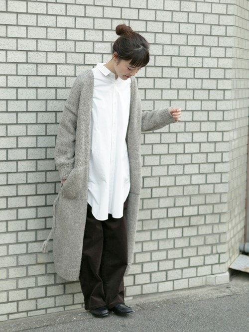 riko(WEB事業部)|かぐれのカーディガンを使ったコーディネート - WEAR