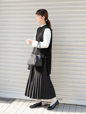 「REMME（レメ）のアイテム」を使った、rikoさん（レディース・163cm）の冬コーディネート