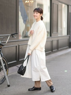 「SPACE CRAFT（スペースクラフト）のアイテム」を使った、rikoさん（レディース・163cm）の冬コーディネート