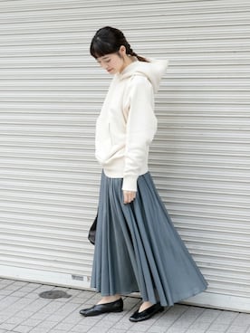 「mormyrus（モルミルス）のアイテム（バッグ）」を使った、rikoさん（レディース・163cm）の冬コーディネート