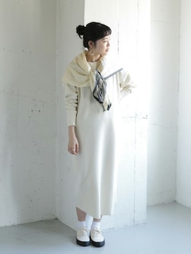 rikoさん（レディース・163cm）の冬コーディネート