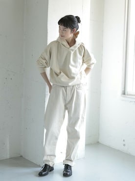 「SPACE CRAFT（スペースクラフト）のアイテム」を使った、rikoさん（レディース・163cm）の冬コーディネート