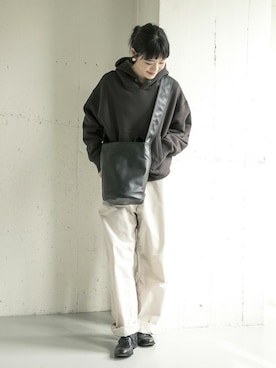 「SPACE CRAFT（スペースクラフト）のアイテム」を使った、rikoさん（レディース・163cm）の春コーディネート