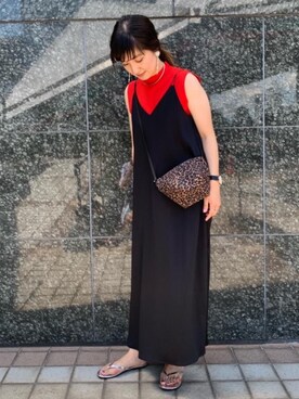 米島 香織さん(レディース・161cm)の夏コーディネート