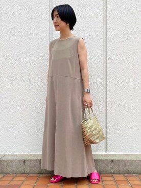 米島 香織さん(レディース・162cm)の夏コーディネート