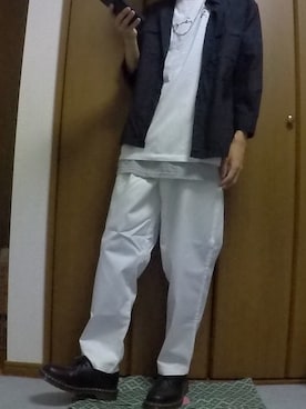 「KANGOL（カンゴール）のアイテム（レッグウェア）」を使った、まっちー☻さん（メンズ・168cm）の秋コーディネート